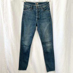 Mother Stunner Ankle Fray Jeans in Whattcha Got Cooking Sz 27